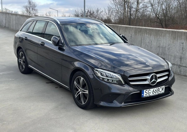 Mercedes-Benz Klasa C cena 84900 przebieg: 157000, rok produkcji 2020 z Gliwice małe 232